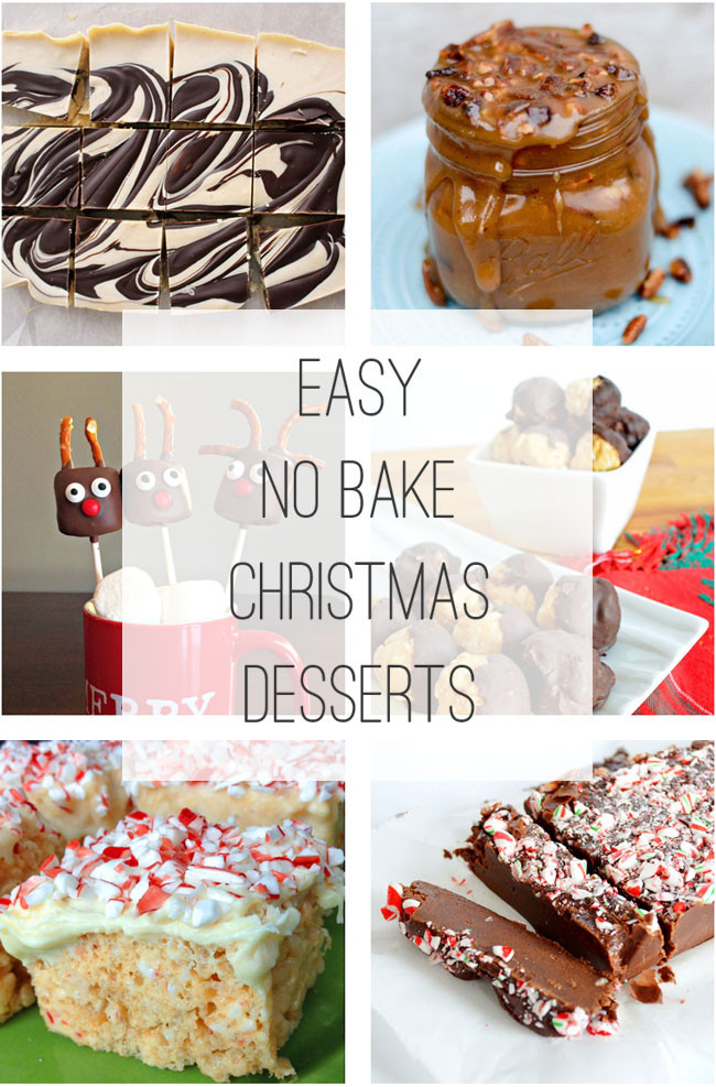 Easy Christmas Desserts
 Easy No Bake Christmas Desserts A Pretty Life In The Suburbs