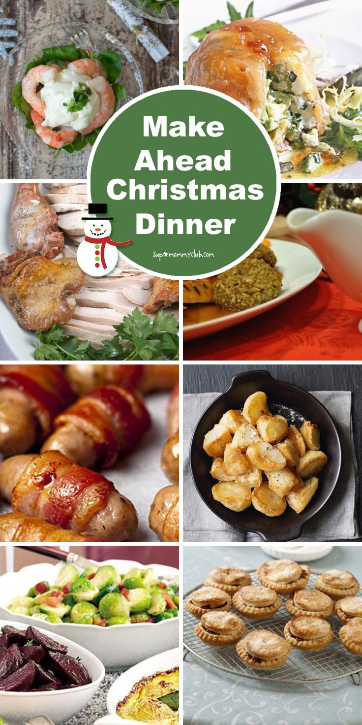 Easy Christmas Dinner Menu
 MakeAheadChristmasDinnerRecipesPinterest Written Reality