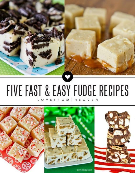 Easy Christmas Fudge Recipe
 Easy fudge Fudge recipes and Fudge on Pinterest