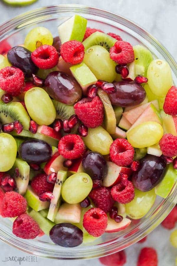 Easy Christmas Salads
 Christmas Fruit Salad