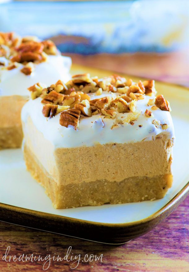 Easy Fall Dessert Recipes
 Pumpkin Spice Lush – Easy No Bake Layered Dessert Recipe