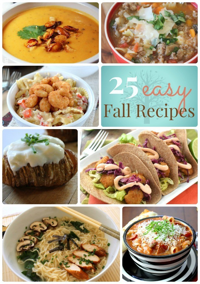 Easy Fall Dinner Recipe
 Great Ideas 25 Easy Fall Dinner Ideas