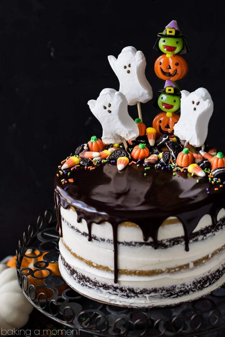 Easy Halloween Cakes
 Pumpkin Chocolate Halloween Cake Baking A Moment