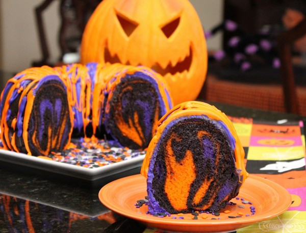 Easy Halloween Cakes Ideas
 Amazing Halloween Rainbow Party Bundt Cake Recipe