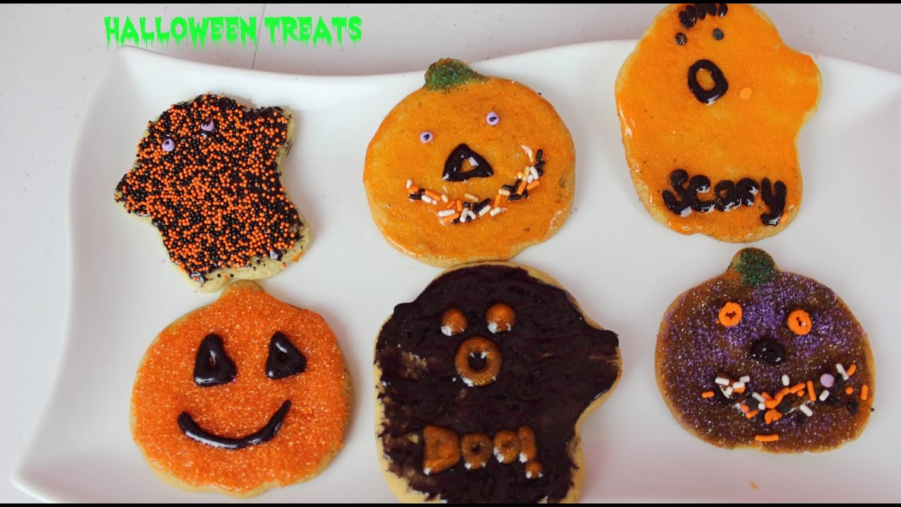 Easy Halloween Cookies
 Pumpkin & Ghosts Halloween Cookies Easy Halloween Treats