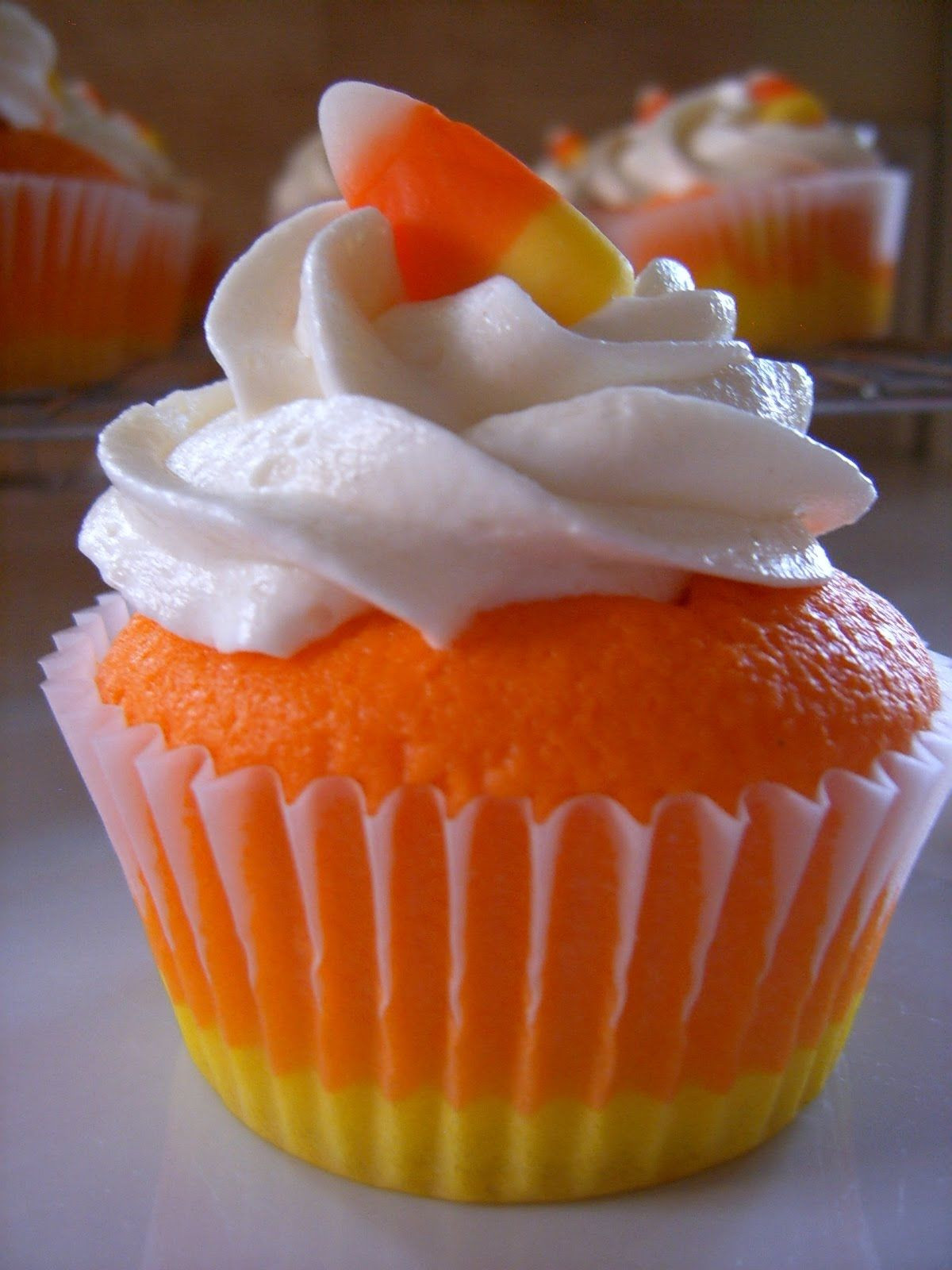 Easy Halloween Cupcakes For School
 Candy Corn Cupcakes s and for