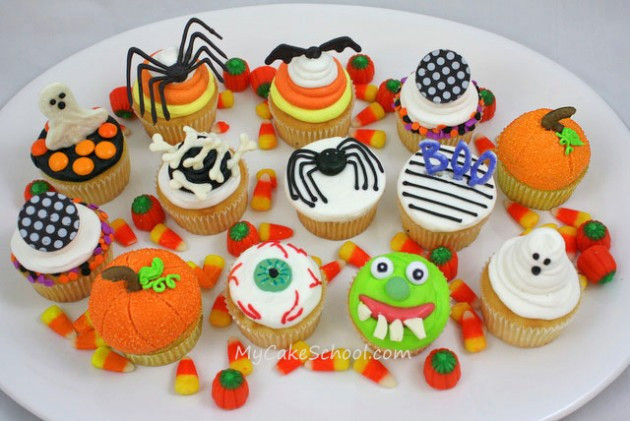 Easy Halloween Cupcakes For School
 Halloween Cupcake Tutorial