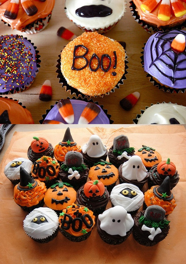 Easy Halloween Cupcakes
 Pop Culture And Fashion Magic Easy Halloween food ideas