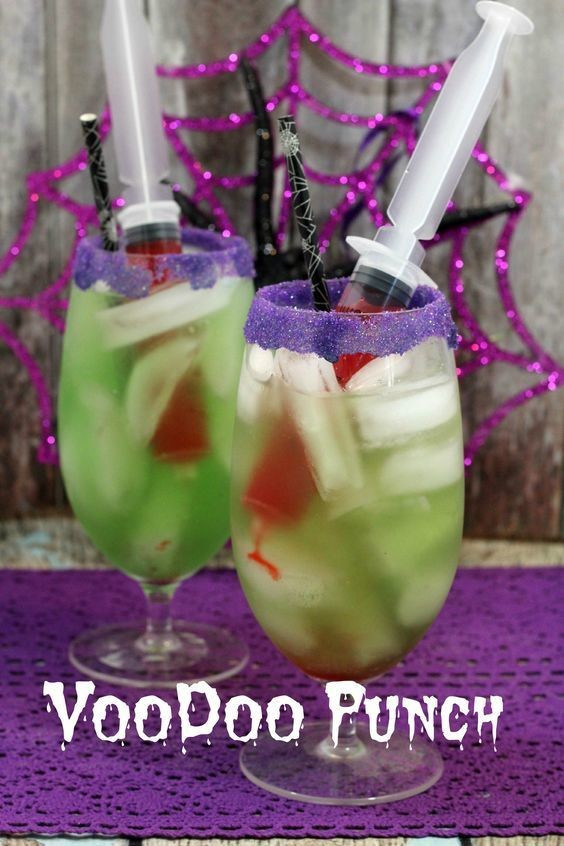 Easy Halloween Drinks Alcohol
 Voodoo Punch Non Alcoholic Halloween Drinks Livingly