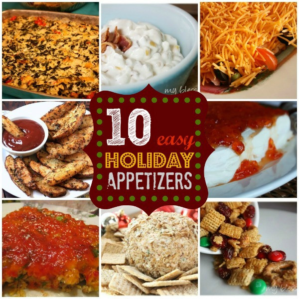 Easy Holiday Appetizers Christmas
 10 Easy Holiday Appetizers