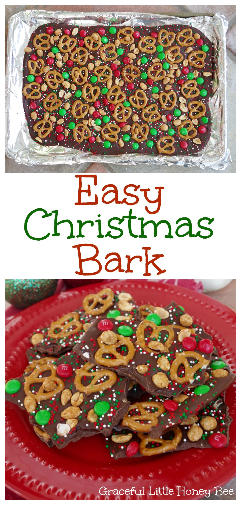 Easy Homemade Christmas Cookies
 Easy Christmas Bark Graceful Little Honey Bee