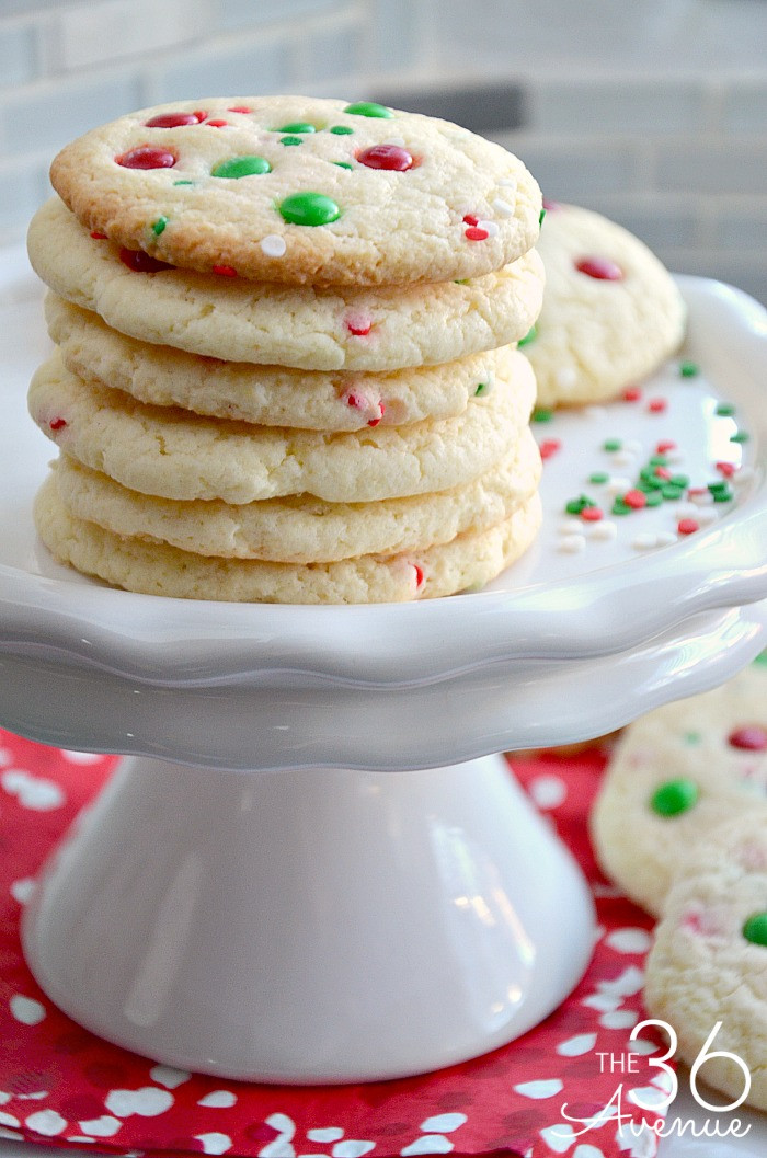 Easy Homemade Christmas Cookies
 Christmas Cookies Funfetti Cookies The 36th AVENUE