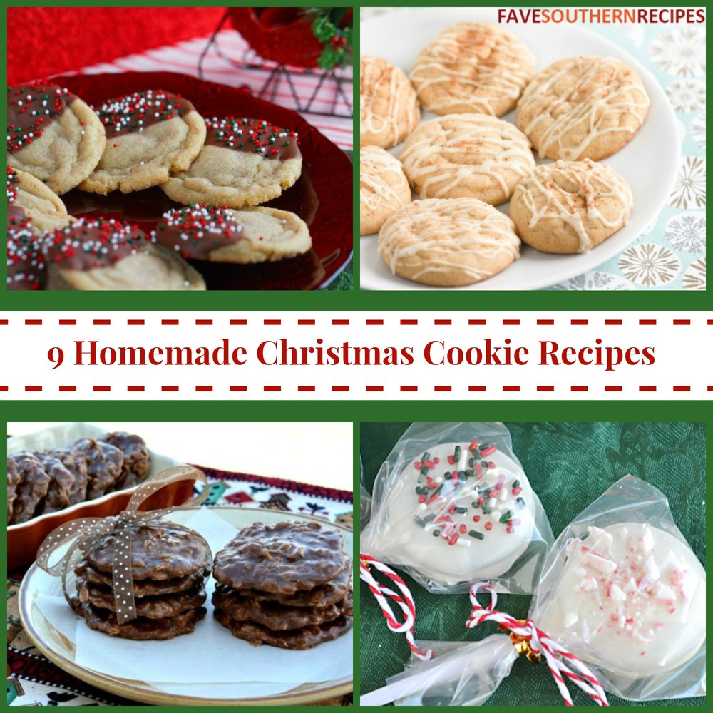 Easy Homemade Christmas Cookies
 9 Homemade Christmas Cookie Recipes