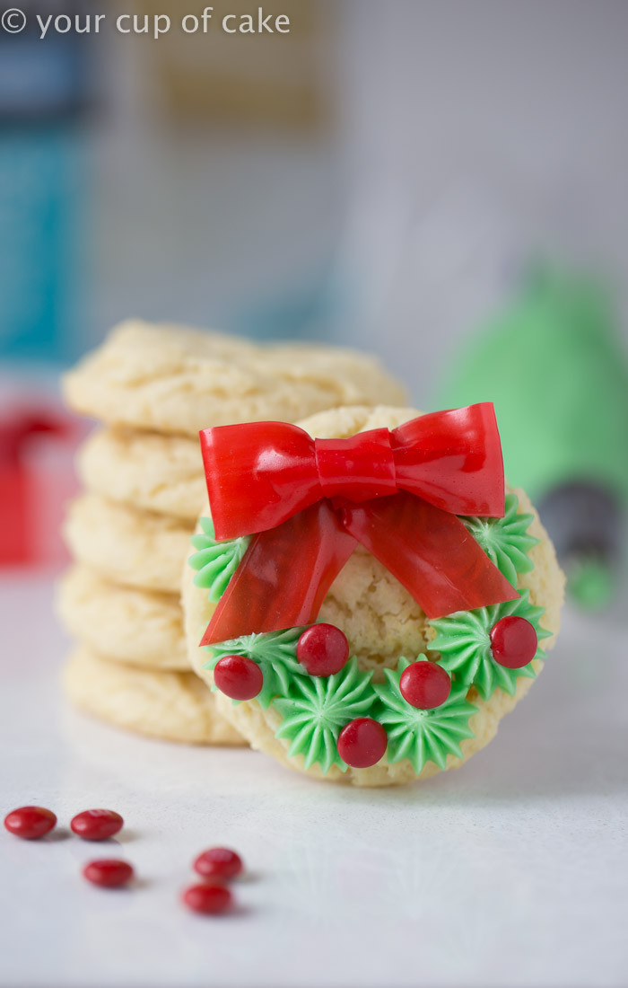 Easy Homemade Christmas Cookies
 Easy Christmas Wreath Cookies Your Cup of Cake