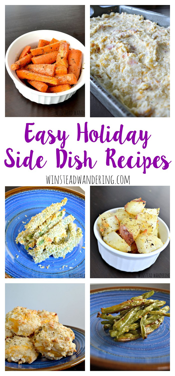 Easy Side Dishes For Christmas
 Easy Holiday Side Dish Recipes