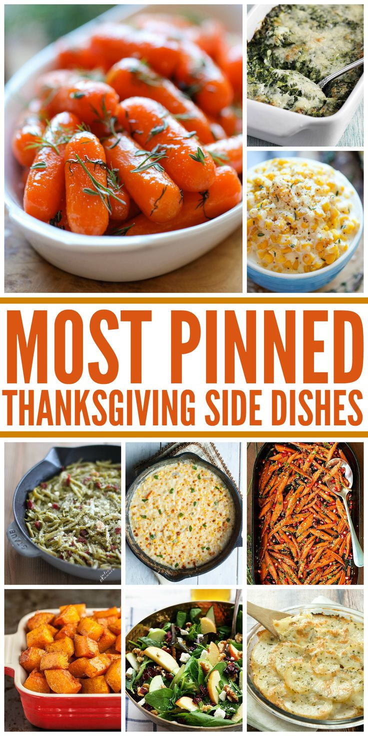 Easy Side Dishes For Thanksgiving
 Check out the 25 MOST PINNED side dish recipes perfect