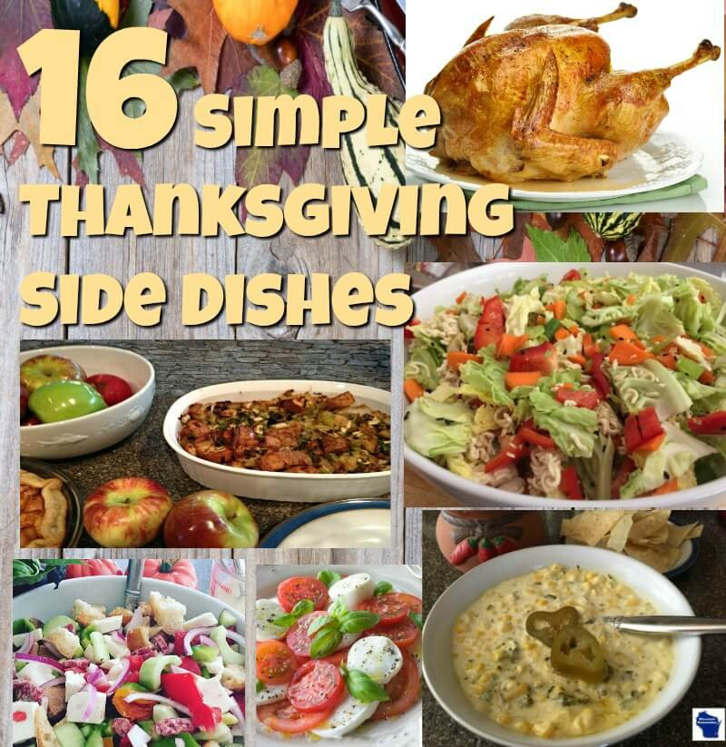 Easy Side Dishes For Thanksgiving Dinner
 Simple Thanksgiving Side Dishes