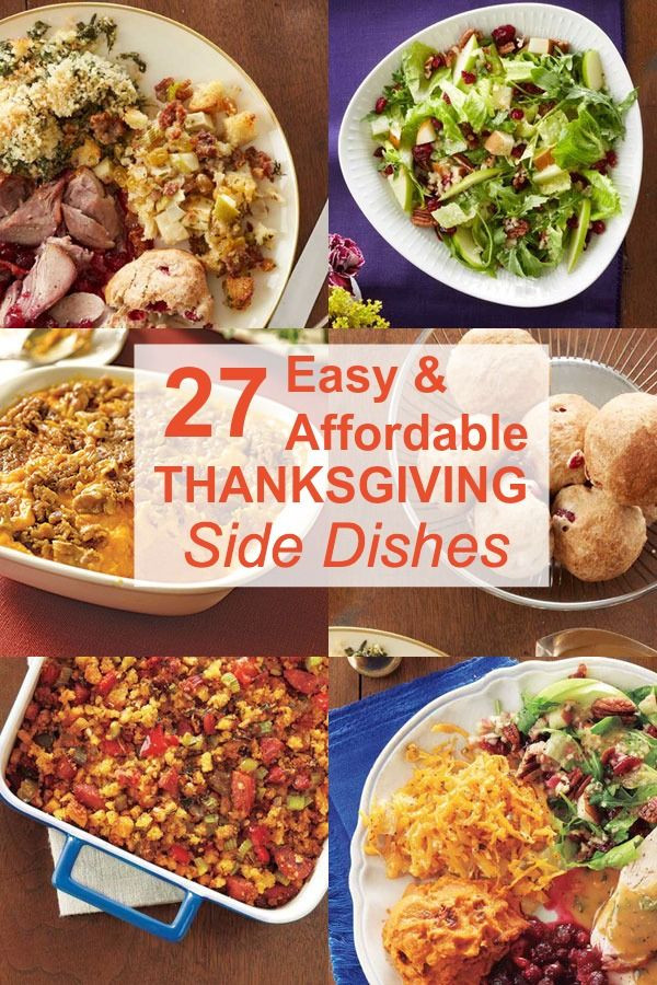 Easy Side Dishes For Thanksgiving
 33 Easy Thanksgiving Side Dishes