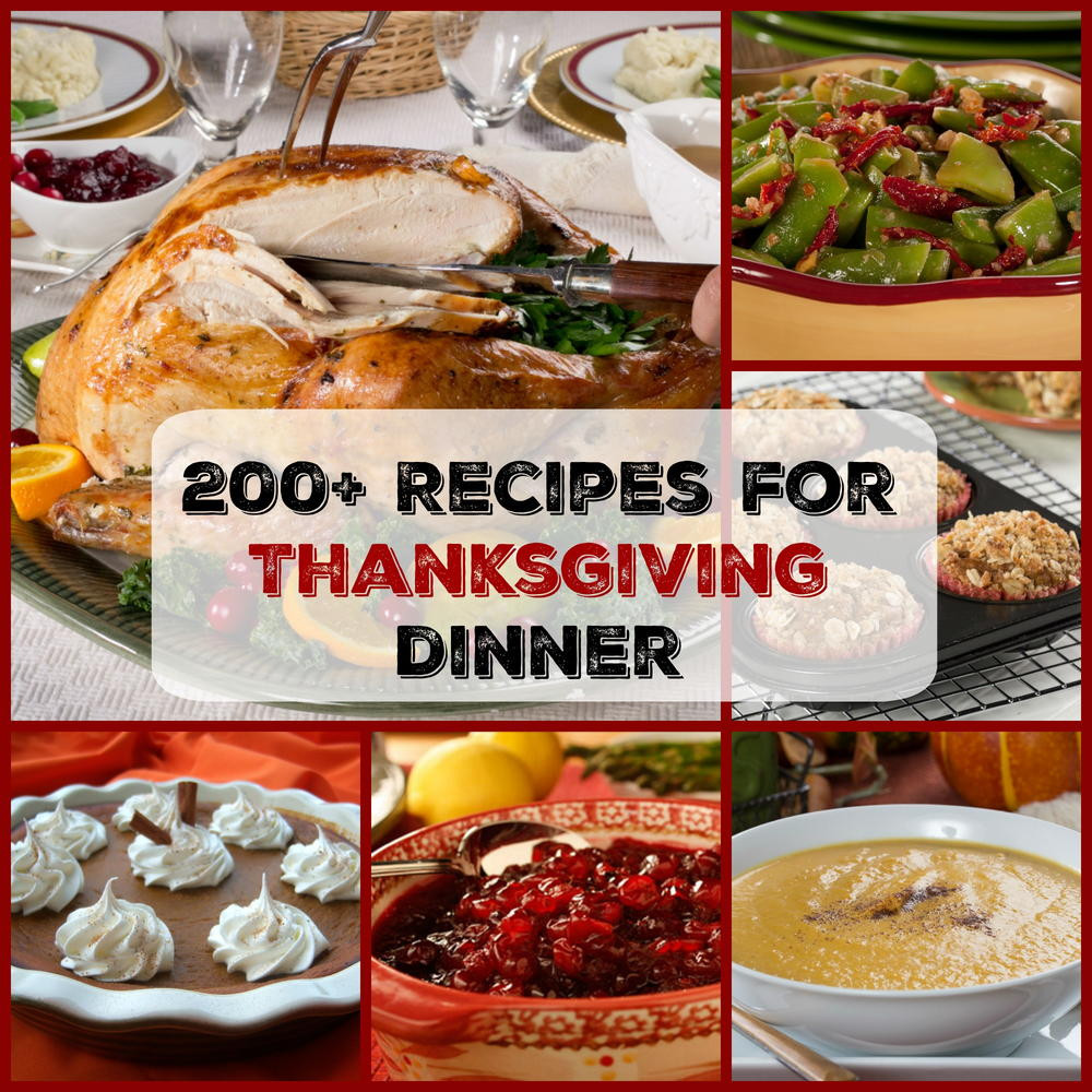 Easy Thanksgiving Dinner
 Easy Thanksgiving Menu 200 Recipes for Thanksgiving