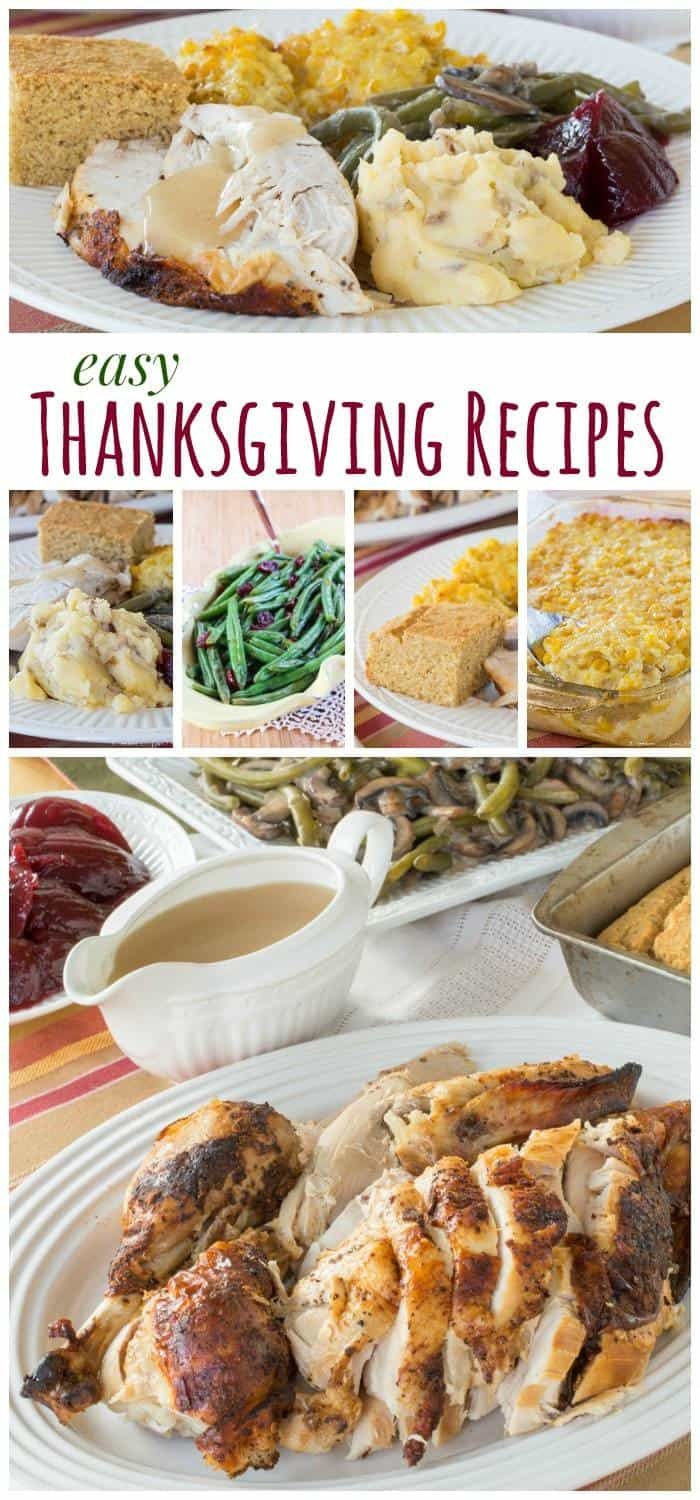 Easy Thanksgiving Dinner
 Easy Thanksgiving Recipes Cupcakes & Kale Chips