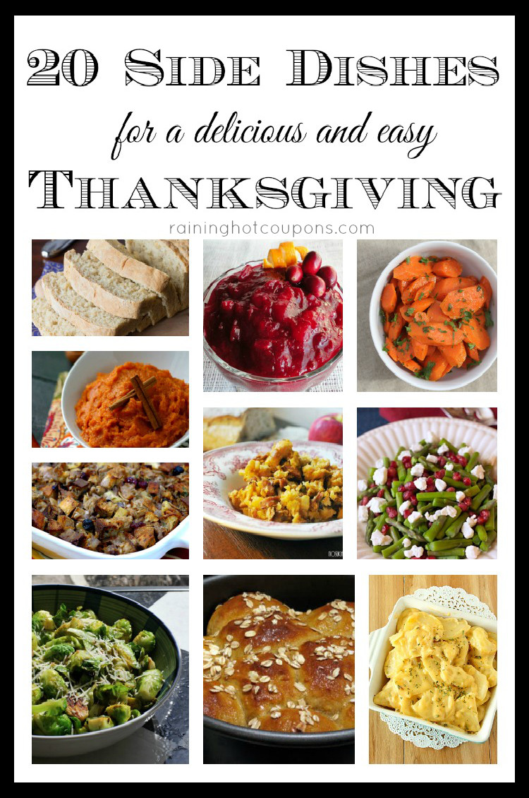 Easy Thanksgiving Dinner
 20 Side Dishes for a Delicious and Easy Thanksgiving Dinner