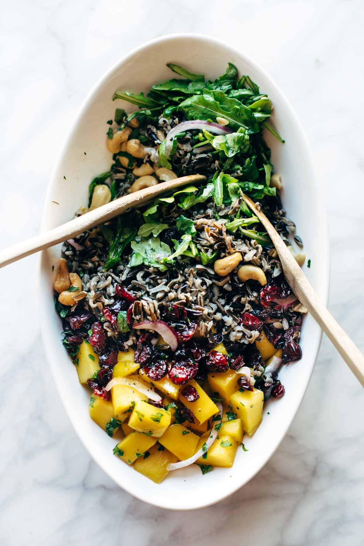 Easy Thanksgiving Salads
 Thanksgiving Salad with Wild Rice and Lemon Dressing