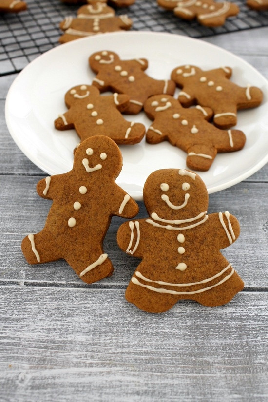 Eggless Christmas Cookies
 Eggless gingerbread men cookies recipe Gingerbread