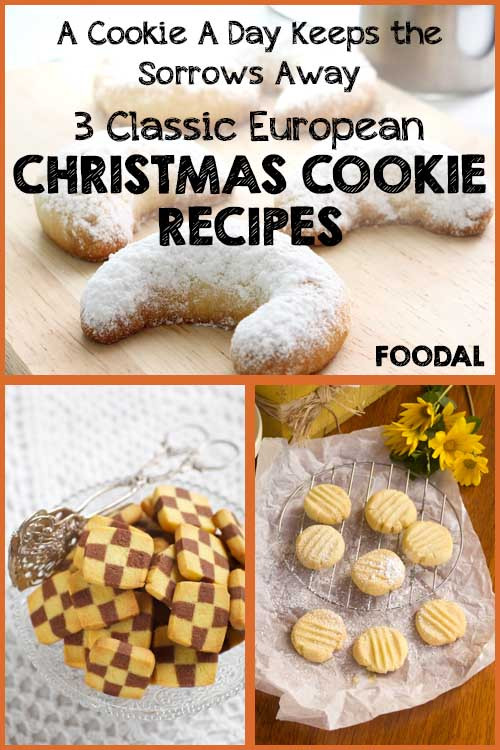 European Christmas Cookies
 3 Classic European Christmas Cookie Recipes