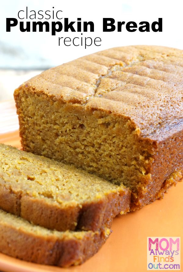 Fall Bread Recipes
 25 best ideas about Easy pumpkin bread on Pinterest