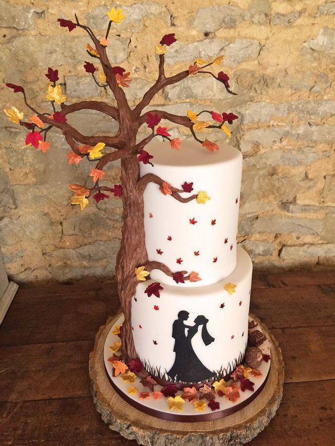 Fall Color Wedding Cakes
 fbeat wedding cakes to sweeten your nuptials