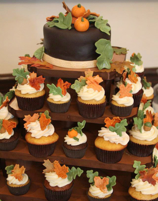 Fall Cupcakes Ideas
 Autumn Fall Theme Wedding & Shower Ideas