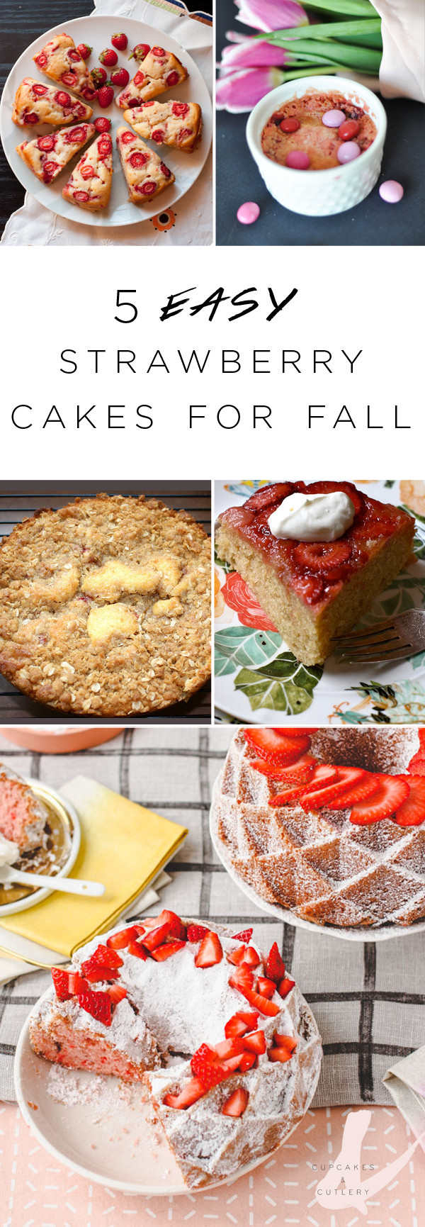 Fall Desserts For A Crowd
 5 Easy Strawberry Cake Recipes for Fall