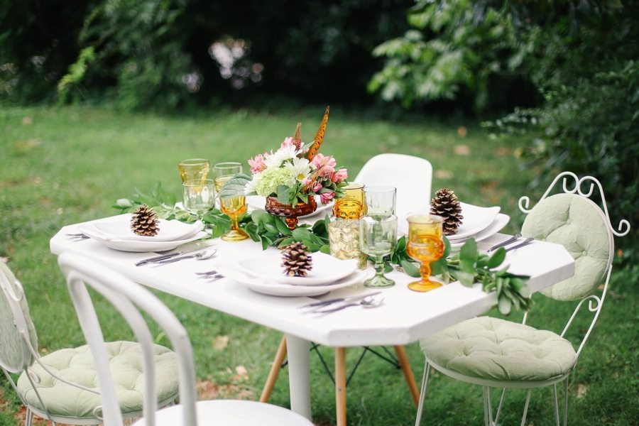Fall Dinner Party Ideas
 A Pretty Outdoor Fall Dinner Party The Sweetest Occasion