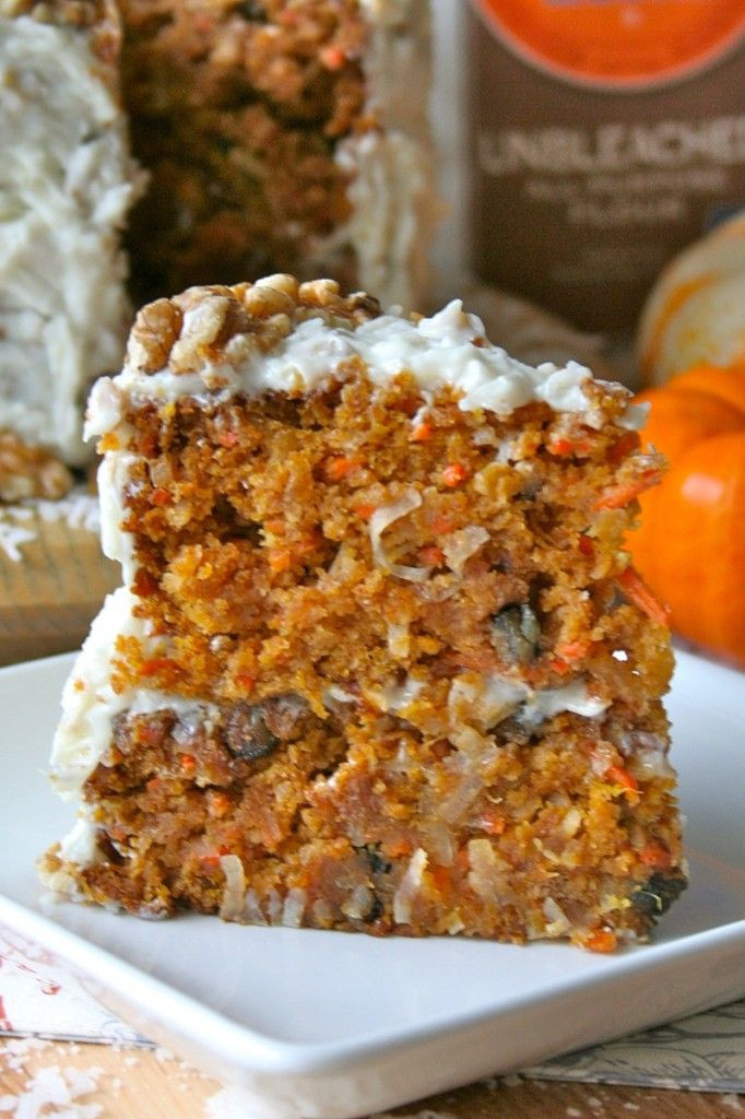 Fall Flavors For Desserts
 Pumpkin Carrot Cake This incredibly moist and flavorful