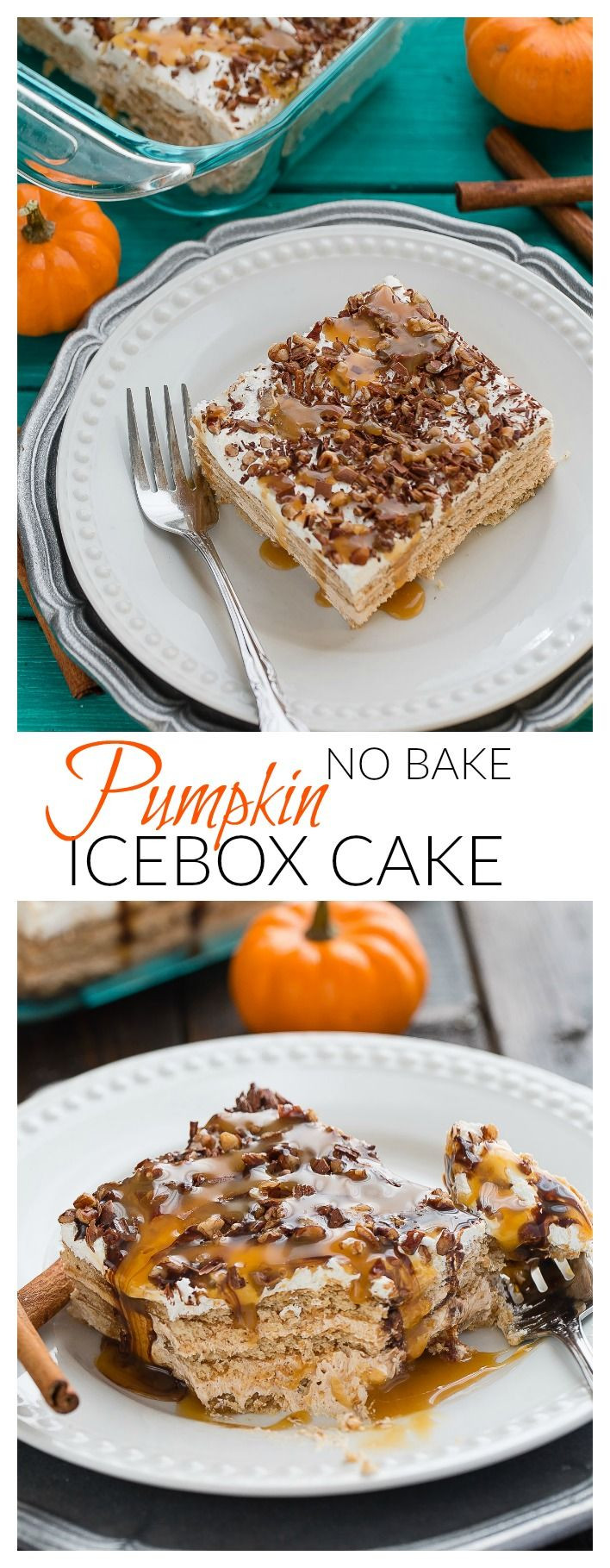 Fall Flavors For Desserts
 Pumpkin Ice Box Cake is the perfect easy no bake fall