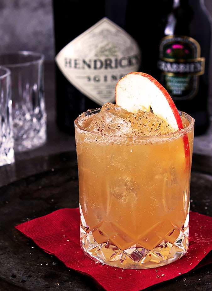 Fall Gin Drinks
 Hendrick’s Gin ‘Fall All Over’ Cocktail by Barb Kiebel
