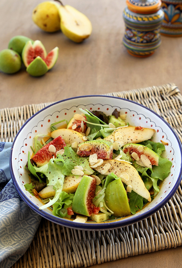 Fall Italian Recipes
 Fall Fig & Pear Salad with Toasted Almonds