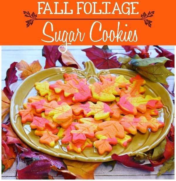 Fall Leaf Sugar Cookies
 Fall Leaf Sugar Cookies Food Folks and Fun