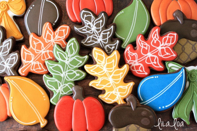 Fall Leaf Sugar Cookies
 How To Make Fun Fall Leaf Decorated Cookies