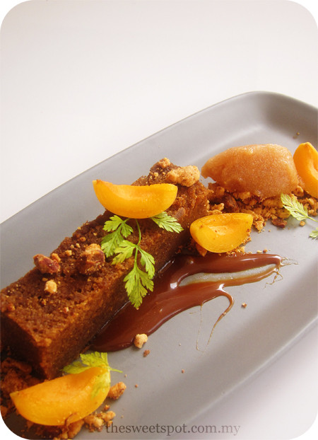 Fall Plated Desserts
 Autumn a melody of pear ginger and apricots – The Sweet Spot