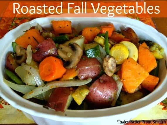 Fall Roasted Vegetables
 Roasted Fall Ve ables