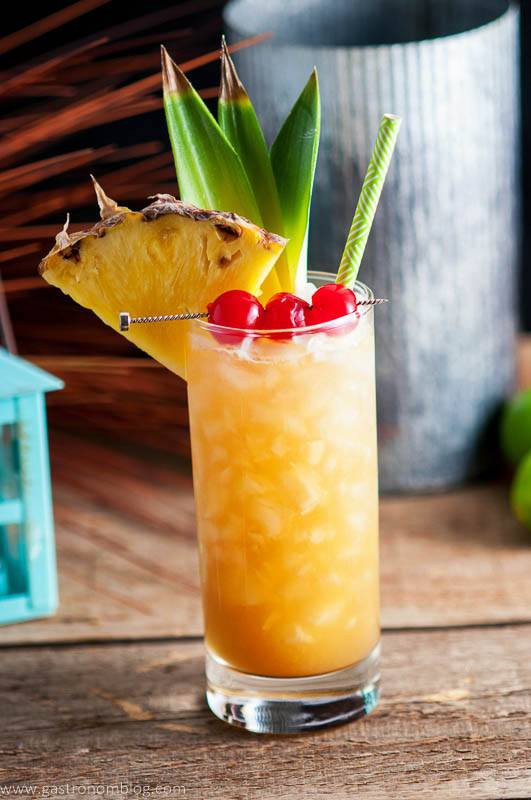 Fall Rum Drinks
 Fall in Paradise Tropical Rum Tiki Cocktail