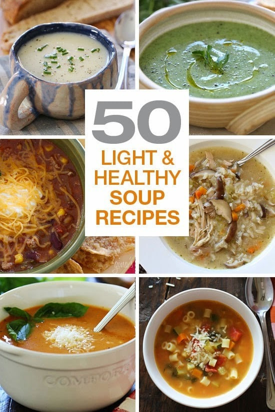 Fall Soups Healthy
 50 Light and Healthy Soup Recipes Skinnytaste