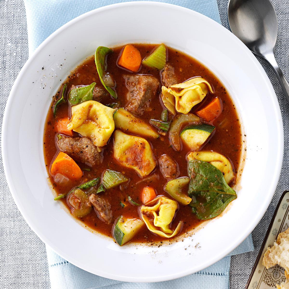 Fall Stew Recipes
 Italian Beef Tortellini Stew Recipe