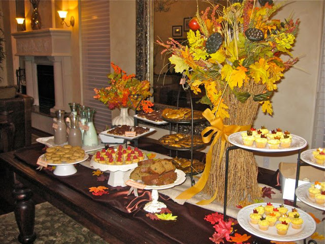 Fall Theme Desserts
 Fall Baby Shower Theme With Dessert Bar Design Dazzle