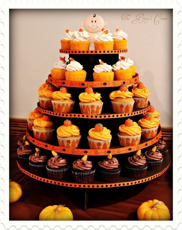 Fall Themed Cupcakes
 25 best ideas about Fall baby showers on Pinterest
