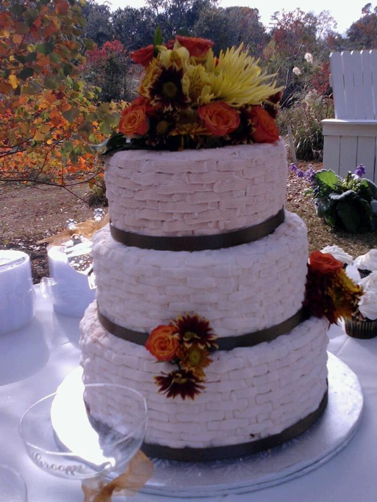 Fall Themed Wedding Cakes
 Charity s Sunshine Sweets FALL THEMED WEDDING CAKE