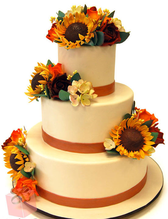 Fall Themed Wedding Cakes
 Fall Themed Wedding Cakes