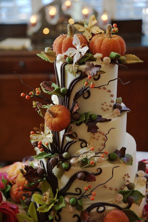 Fall Themed Wedding Cakes
 Autumn Wedding Cake – Loving Life