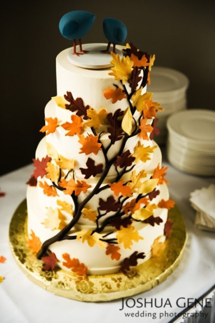 Fall Wedding Cakes
 All About Wedding Cake Autumn Wedding Cakes
